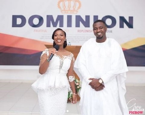 Image result for pictures of John Dumelo and his wife