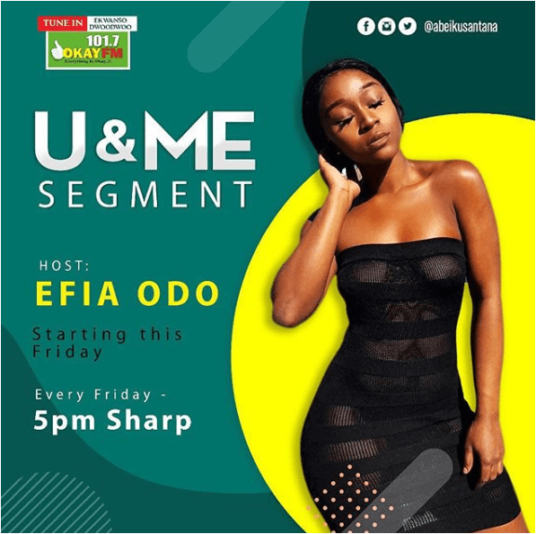 Efia Odo Joins Okay FM