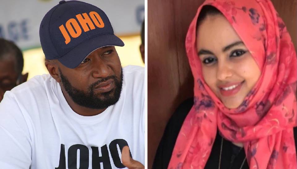 Image result for hassan joho and wife wife