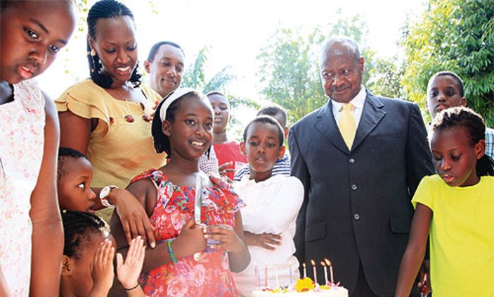 Image result for Museveni and daughters