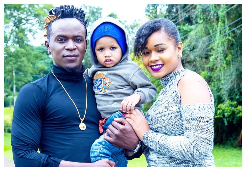 Fashion killa! Willy Paul's 2 year old son already following in his father's footsteps (Photo)
