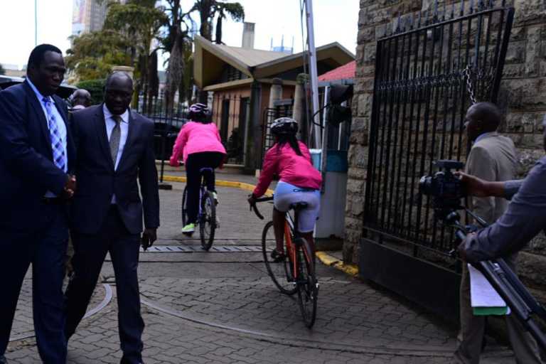 Image result for people riding bicycles in nairobi city