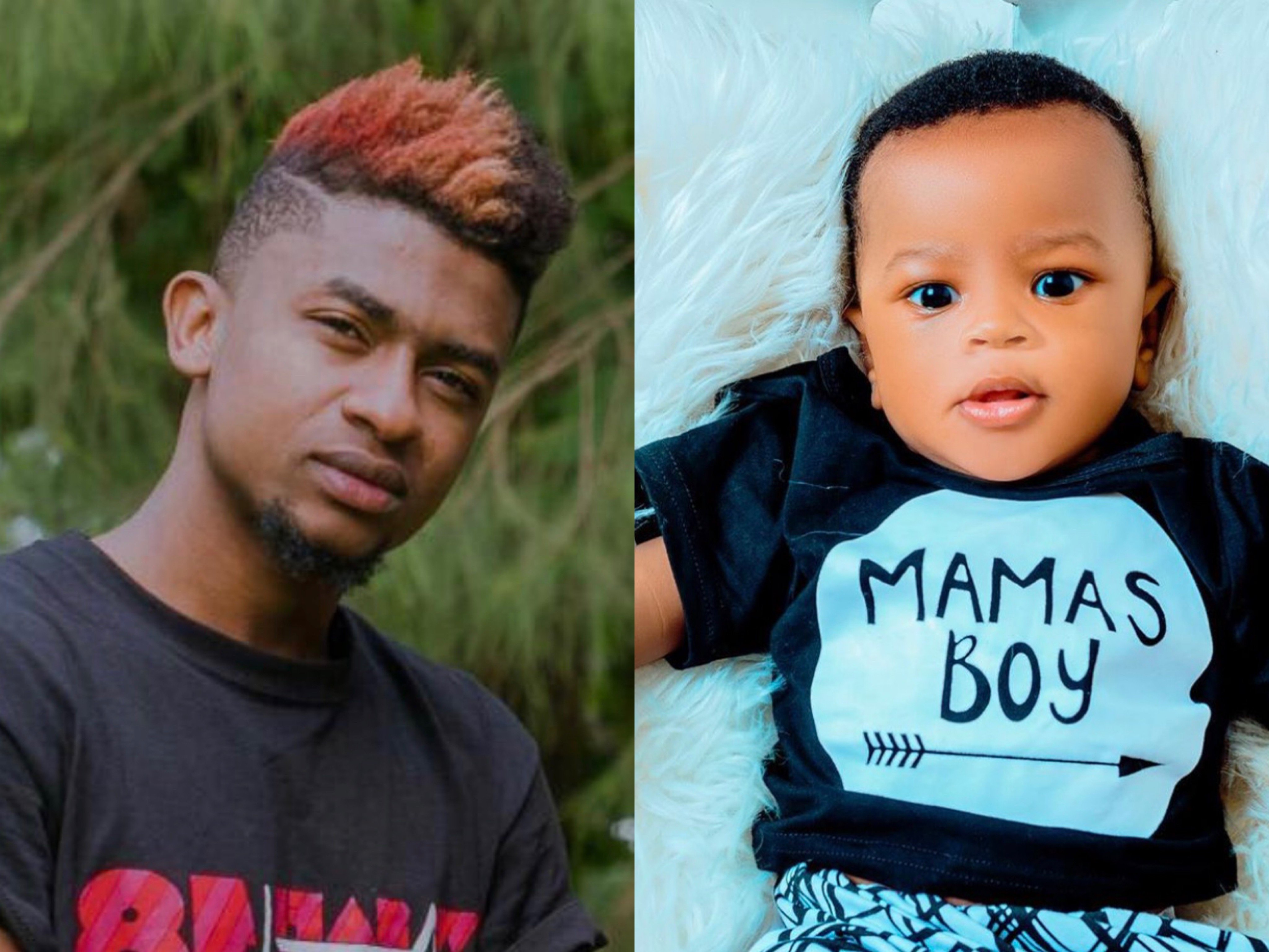 No DNA needed! Photos of the handsome boy Diamond Platnumz photographer  fathered with an alleged 16 year old! - Ghafla! Kenya