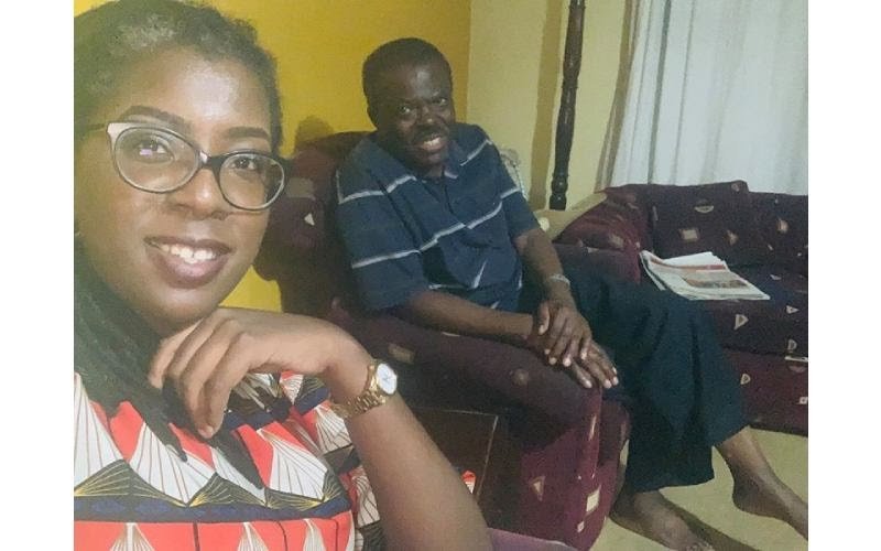 Pained BBC Journalist Ciku Muiruri in mourning after losing her father!