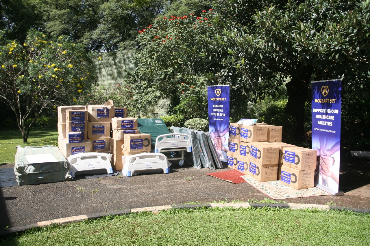 Mozzart visits Baringo County with an essential medical equipment donation worth over Ksh 2.5m