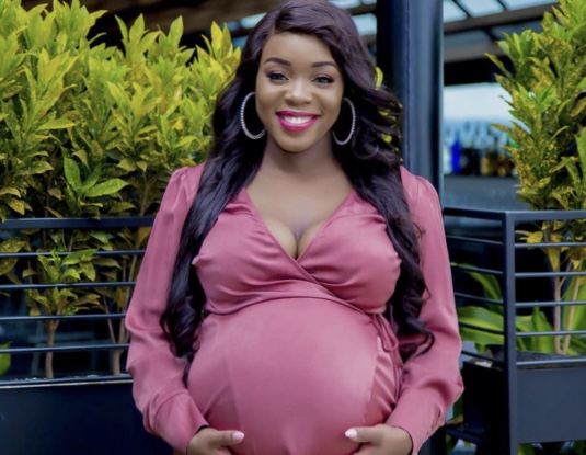 Risper Faith is pregnant, expecting baby No. 2 with hubby, Brayo