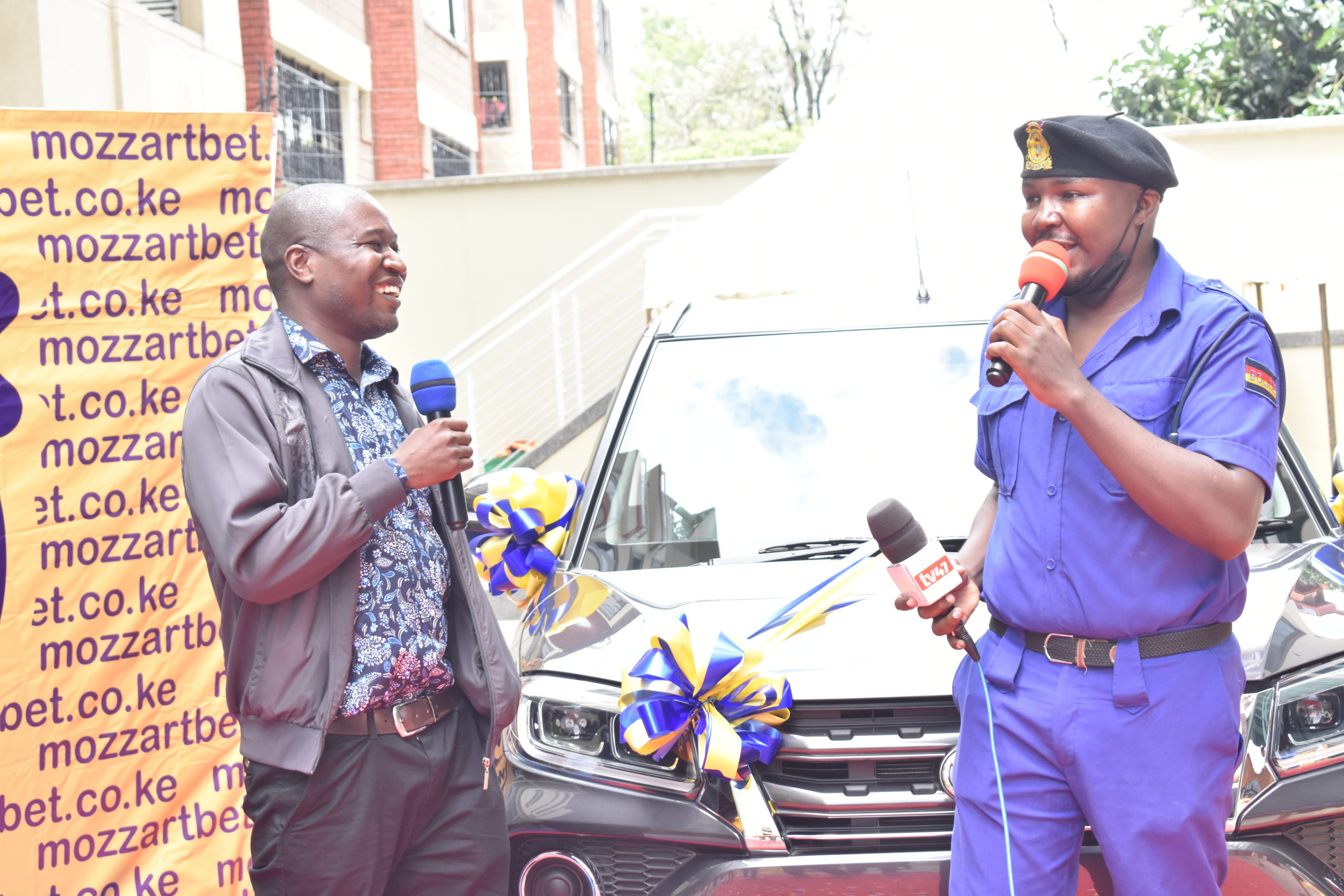 Despite a walking name, Natembeya refuses to walk as he wins Urban Cruiser SUV with Mozzart Bet!