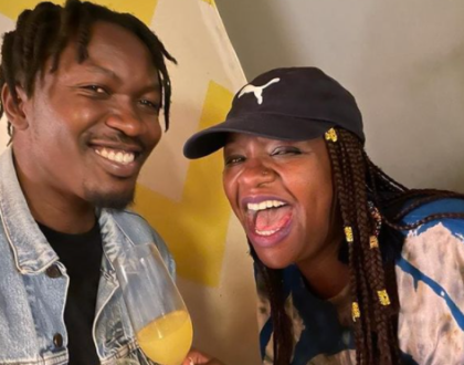 Muthoni The Drummer Queen Unveils Her Baby's Face & Name For The First Time (Photo)