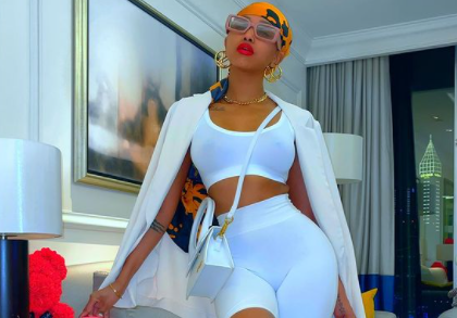 Huddah Monroe Explains Why She Was Interested In Joining The Military (Screenshot)