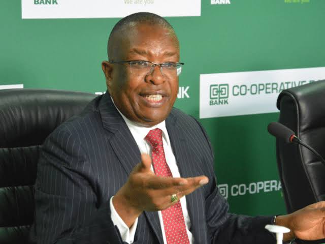 Co-op Bank Group CEO Gideon Muriuki during a past event