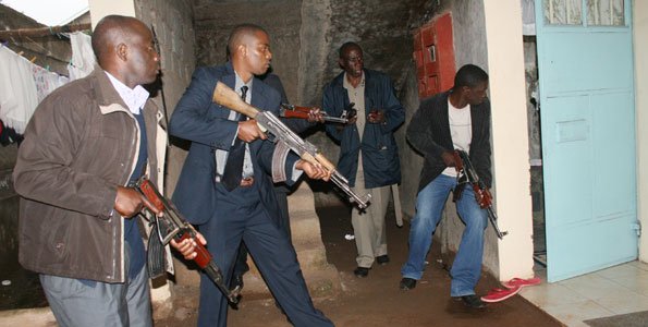 Image result for kenya police raid house