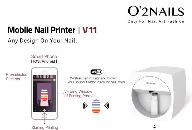 FC Beauty Group Launch Digital Nail Printer