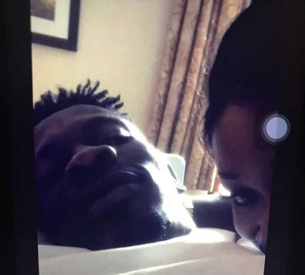 Scandal? – Shatta Wale Pictured In Bed With Actress