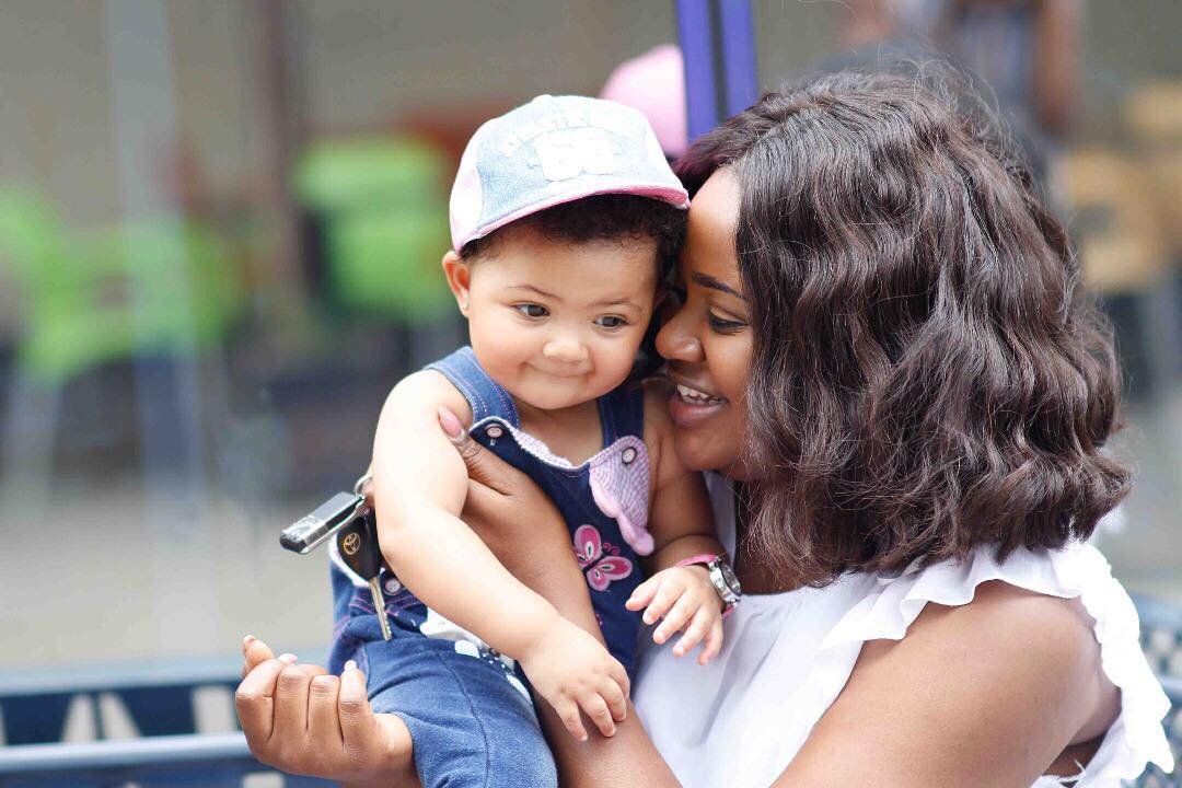 12 Adorable Moments With Kafui Danku's Baby Lorde As She Turns 1 Year Today  (Photos) - Ghafla! Ghana