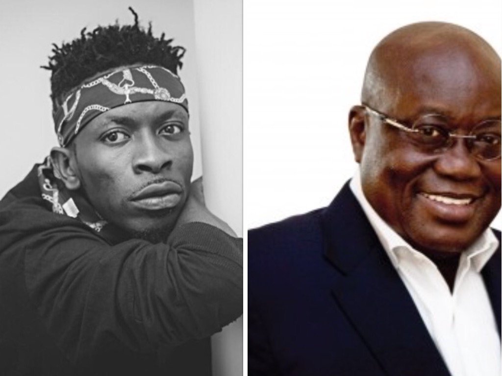 Image result for shatta wale and nana addo