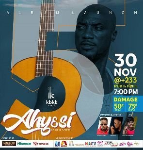 Kwabena Kwabena Set To Launch 5th Album ‘Ahyesi’ On November 30