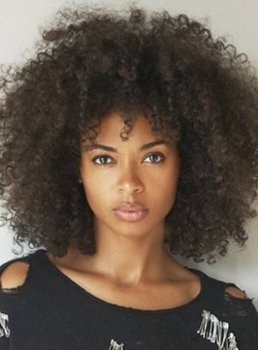 Black Natural Hairstyles For Big Foreheads