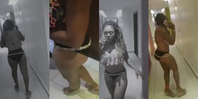 (Video)Afia Schwar Goes Naked As She Models On Ebony’s ‘Konkonsa Police’