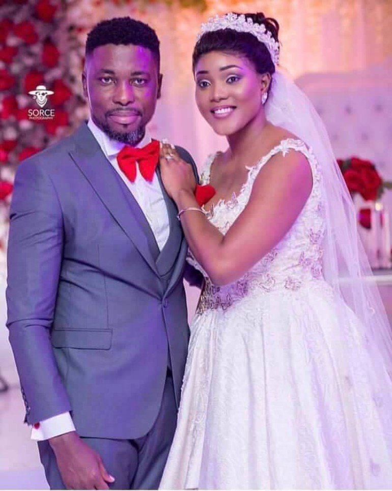 A Plus And Wife Akosua Vee Celebrate One Year Of Marriage Anniversary