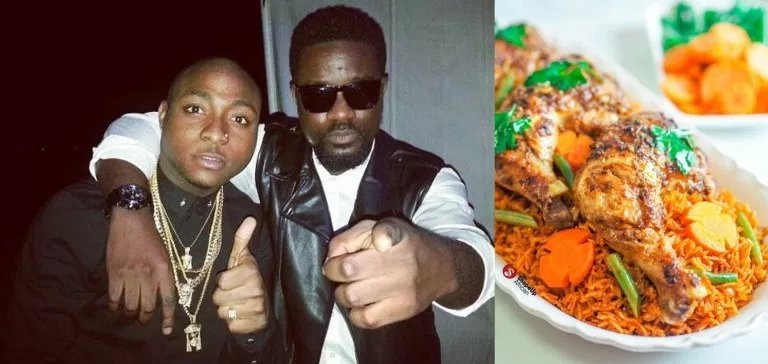 2018 Jollof War: Sarkodie Challenges Davido To A Jollof Rice Cooking Competition, He Responds With…