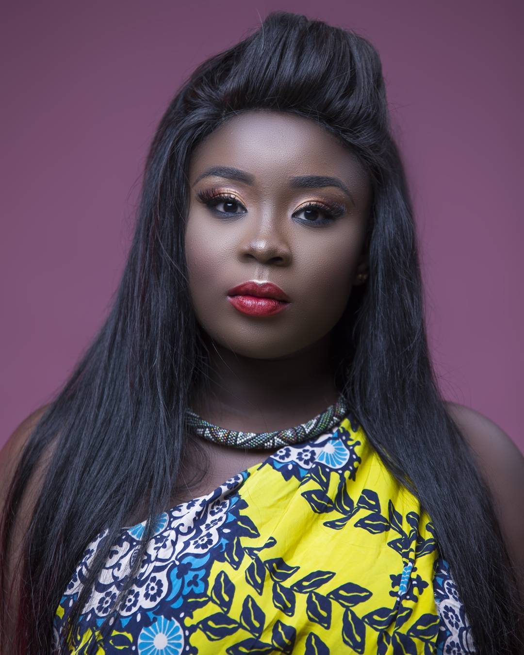 Maame Serwaa Appears On BBC For Her Role In TV3’s Drama Series, Sadia