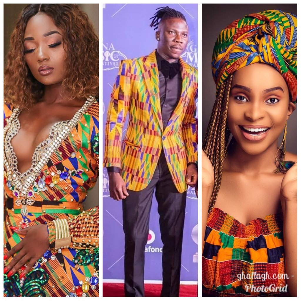 Photos: Checkout How These11 Ghanaian Celebs Stunned In Kente Cloths