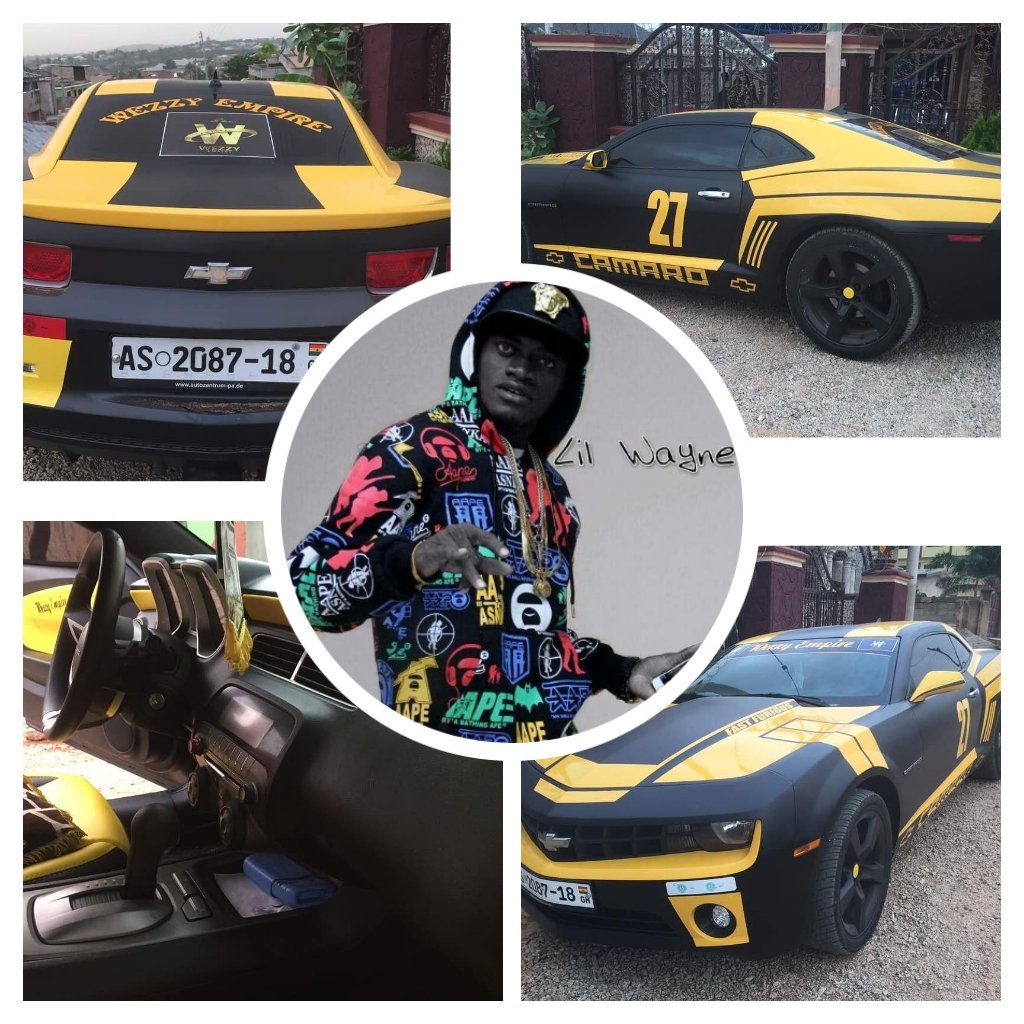 Photos: Kwadwo Nkansah Lilwin Displays His Newly Aquired Customized Car