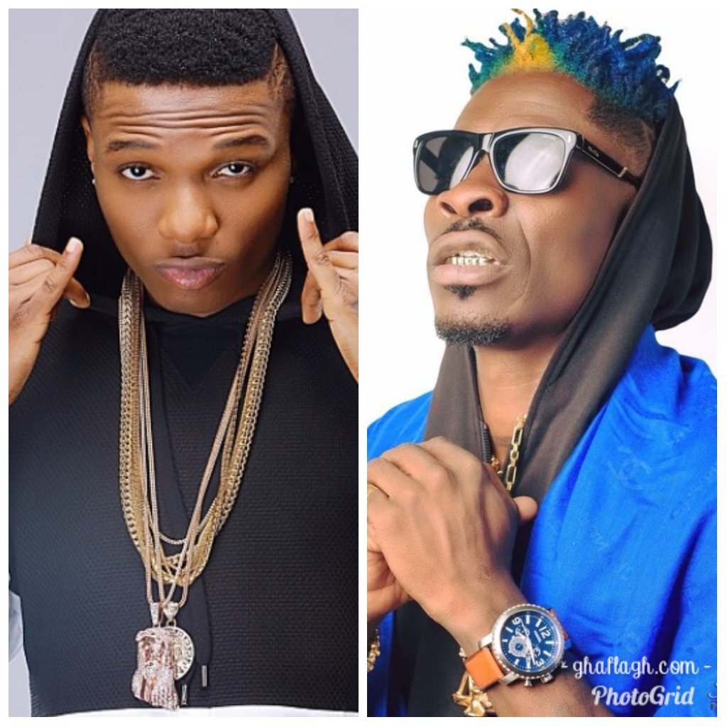 Wizkid Sends Shout Out To Shatta Wale