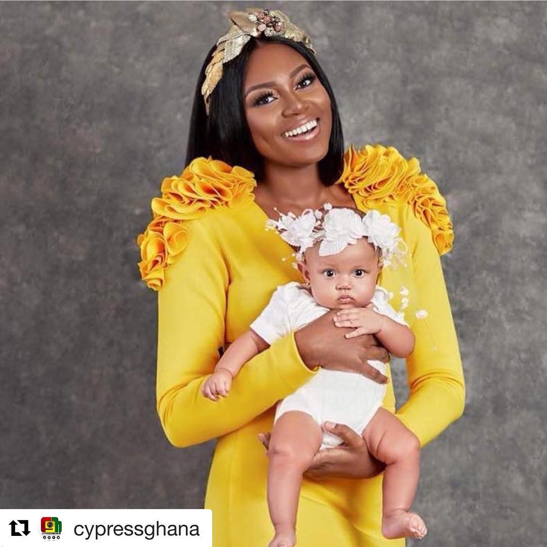 Yvonne Nelson’s Daughter’s Priceless Reaction Upon Seeing Her Mum On TV(VIDEO)