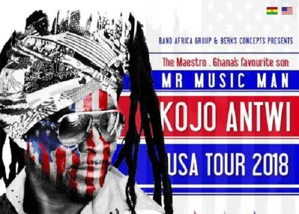The Maestro Tour: Kojo Antwi Begins US Tour On July 27