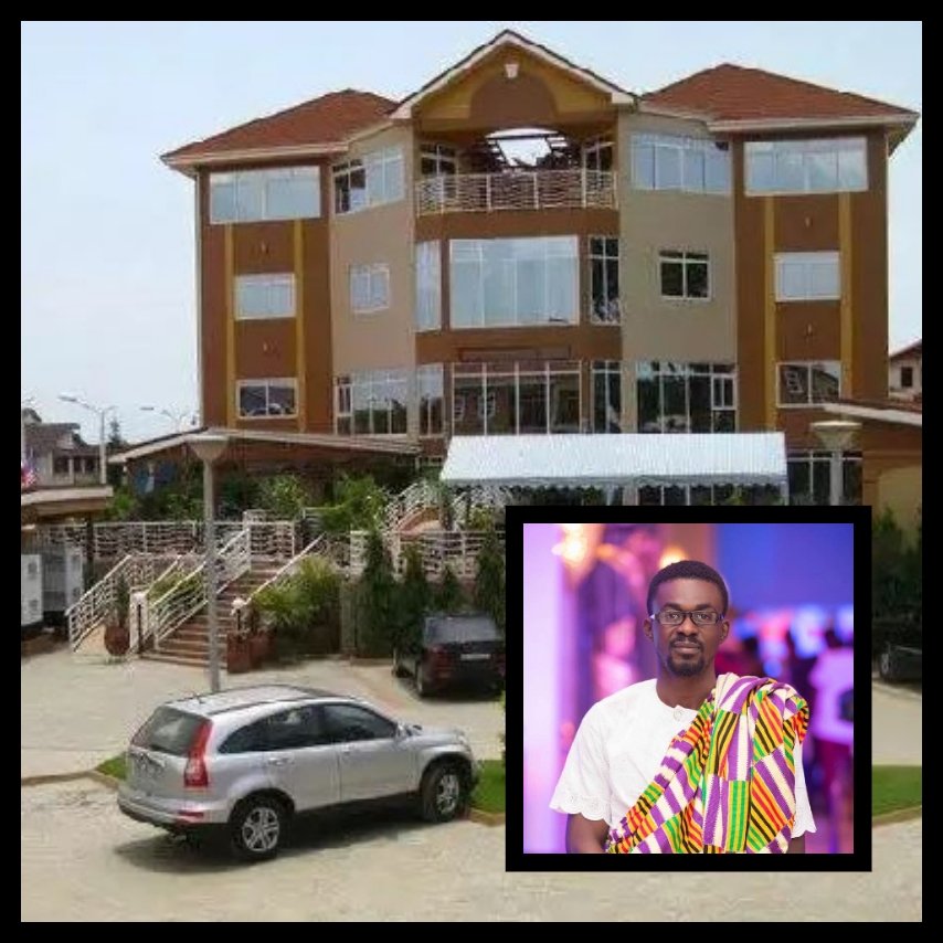 CEO Of Zylofon Media Nana Appiah Demolishes Richester Hotel(PHOTOS)