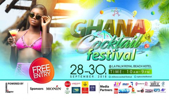 Ghana Cocktail Festival 2018 kicks off September 28