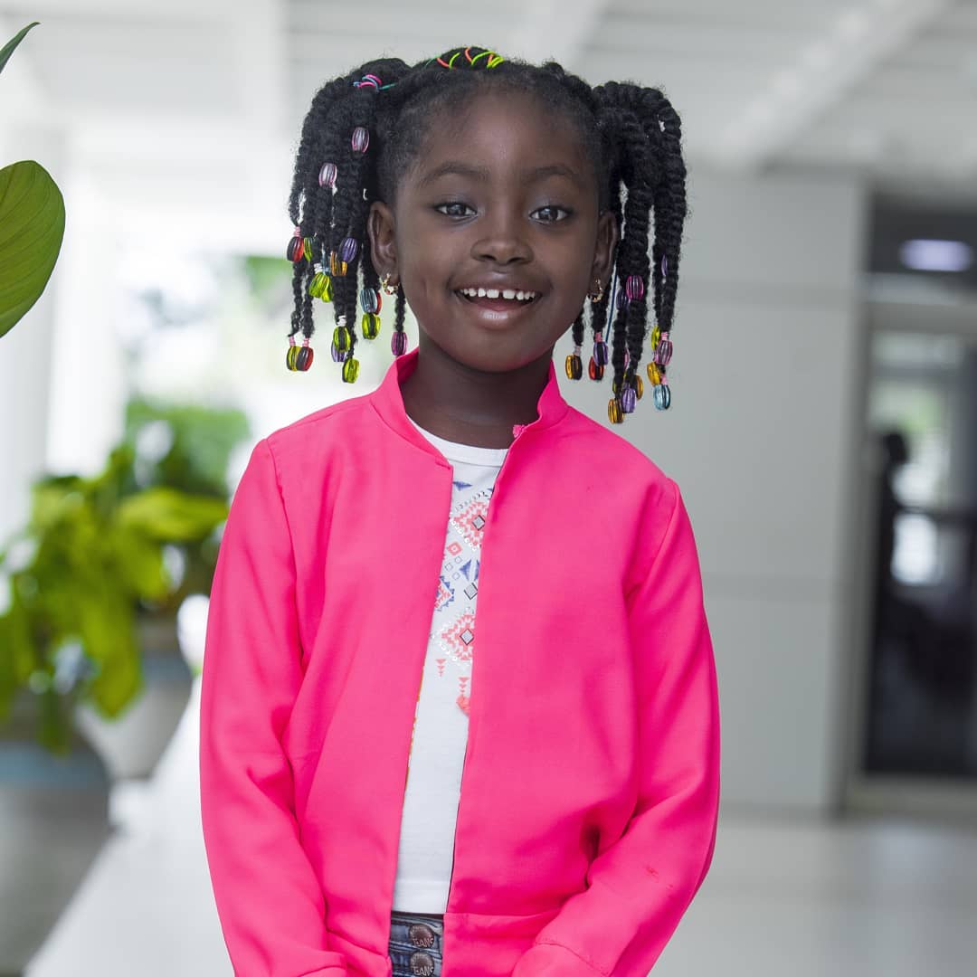 Okyeame Kwame’s Daughter Launches Hairline For Children