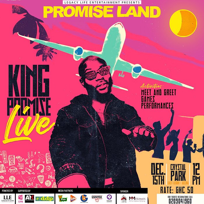 King Promise To Present ‘Promise Land’ Concert On Dec.15