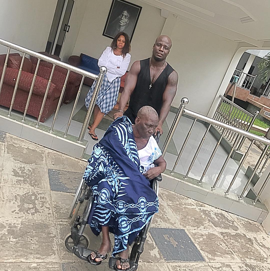 Stephen Appiah Shares Passionate Message To Mourn His Mother On His Birthday