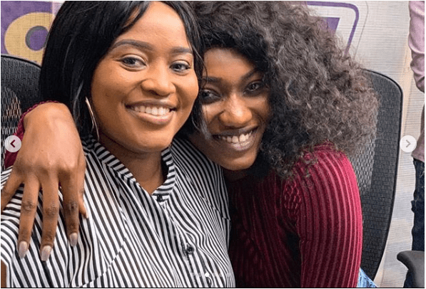 Wendy Shay And MzGee Pose For Pictures After Interview Fiasco