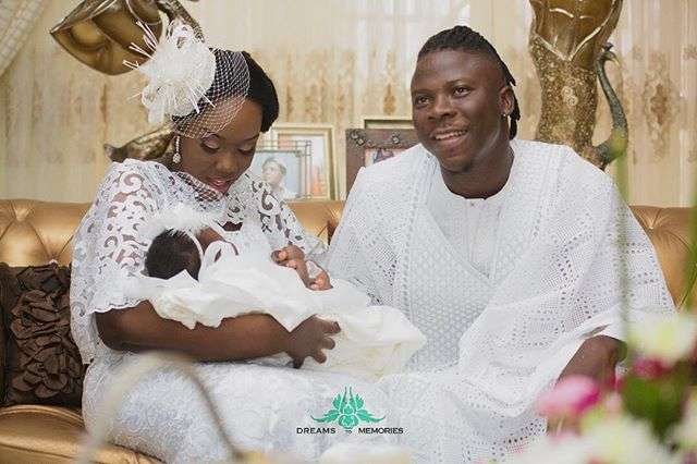 Stonebwoy And Wife Celebrate Their Daughter’s 1st Birthday With Rare Photos