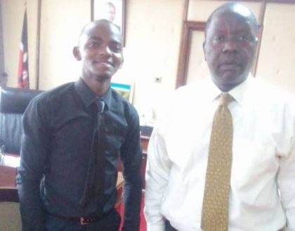 Inspiration Wednesday: Meet the 20 year old intelligent student who was hired by Co-op bank immediately he completed high school