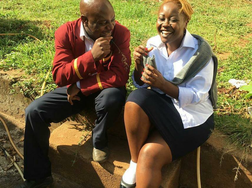 Kalekye Mumo slays in a school uniform as she takes part in #JohoChallenge … The photos and memes on that trend are super hilarious