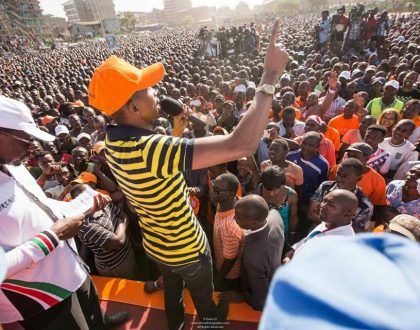 Caught on camera: Mohammed Ali beaten silly by Joho’s brother Said Abdalla Saido during ODM rally in Mombasa