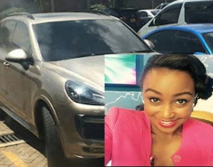 Confirmed: Betty Kyallo’s Kes 13 million Porsche Cayenne is registered under Hassan Joho’s name (Evidence)