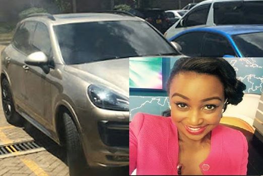 Confirmed: Betty Kyallo’s Kes 13 million Porsche Cayenne is registered under Hassan Joho’s name (Evidence)