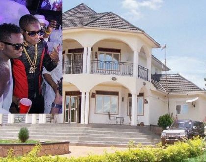 Diamond Platnumz and Jose Chameleone’s palatial mansions prove there are no rich musicians in Kenya (Photos)