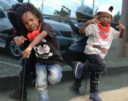 Meet Eko Dydda’s 5 year old and 2 year old sons who can rap better than that guy from Kayole… They have just released their latest song (Video)