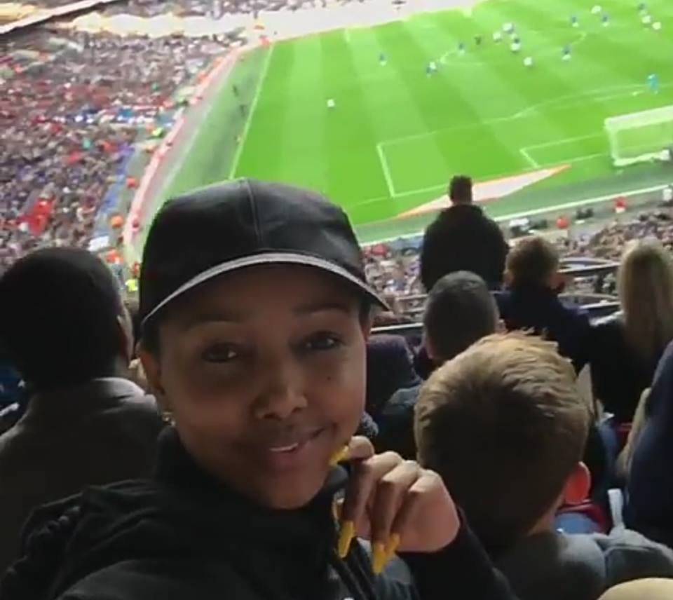 This is why Huddah Monroe regrets why she bought VIP ticket to watch Victor Wanyama live in action against Chelsea