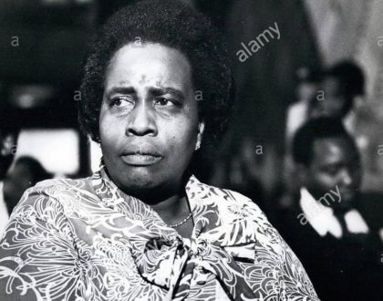 Photos of President Uhuru’s elder sister Margaret Wambui Kenyatta who died on Wednesday April 5th aged 89