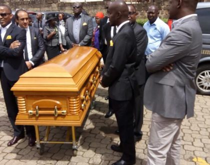 Janet Ikua's funeral