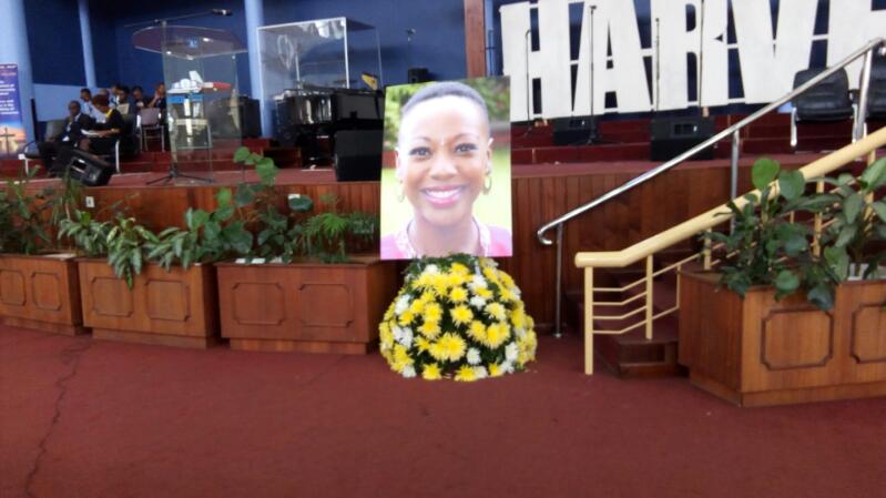 Janet Kanini's funeral service