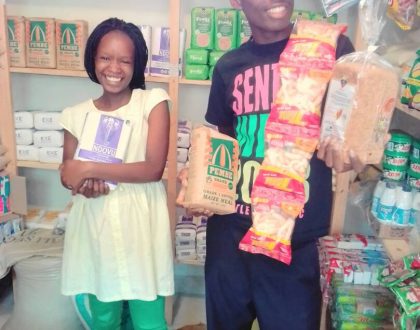 Blessings on Blessings: '100 shilling couple' reveal they are expecting their first child, checkout the grown baby bump (Photos)