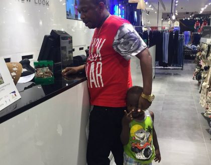 Mike Sonko's splashes unknown amount to give his son the best birthday as he turns 5 years (Photos)